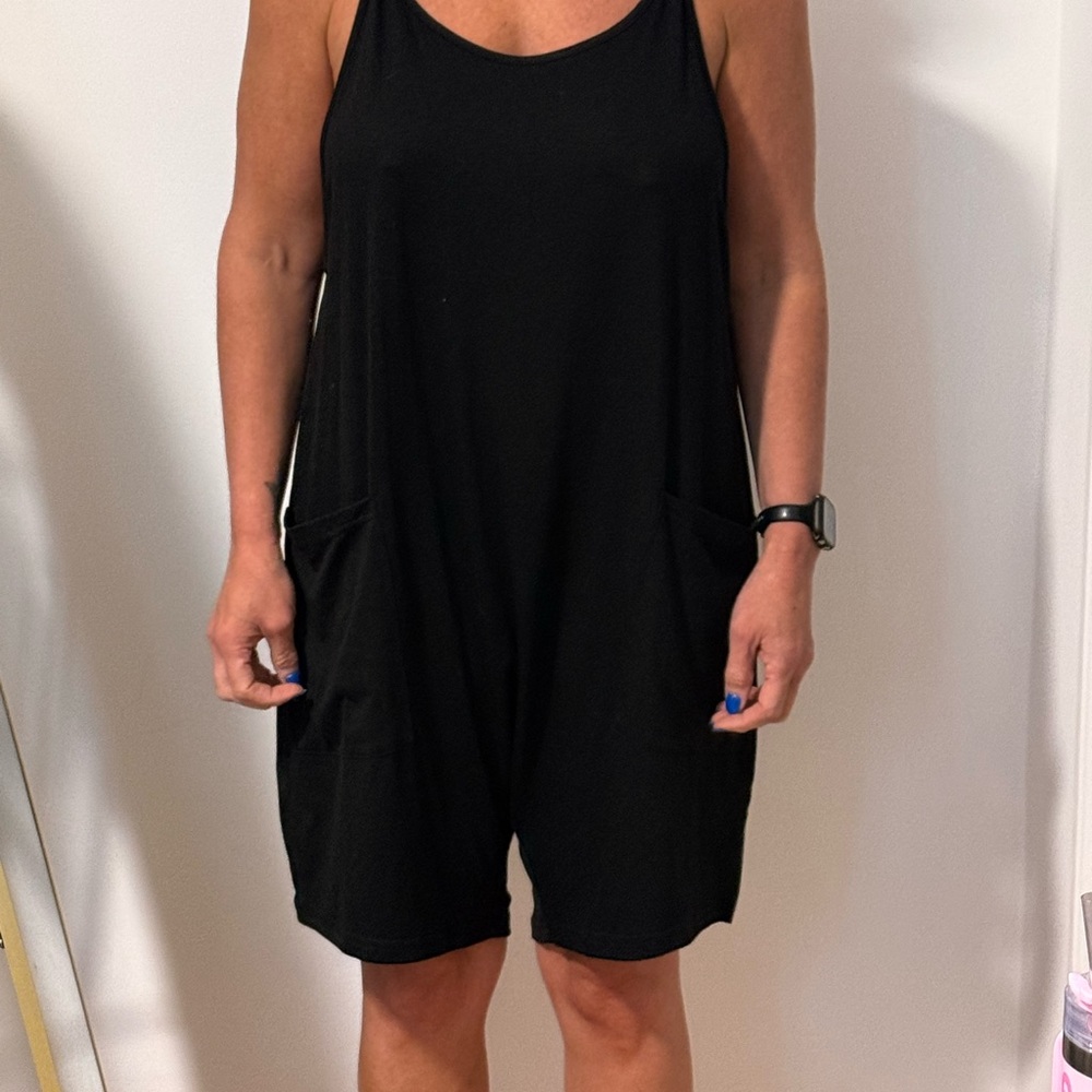 Black  Romper